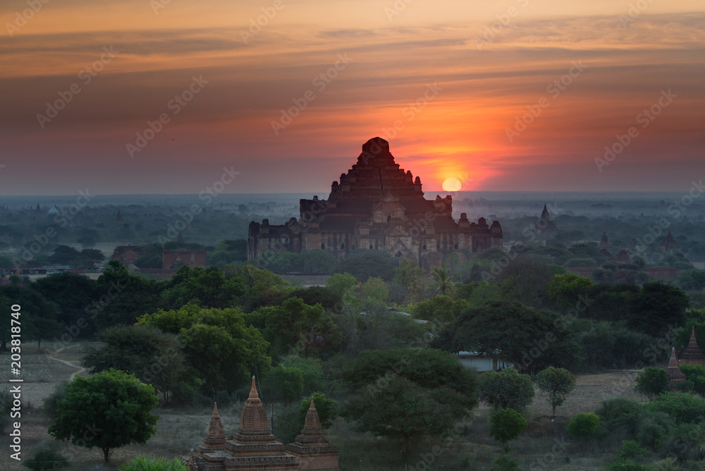 Dhammayangyi Temple in Bagan, Myanmar