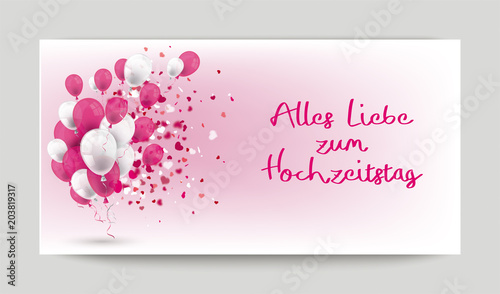 Template Alles Liebe zum Hochzeitstag