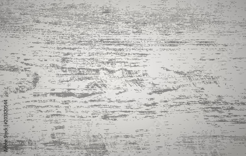 White wooden cutting, chopping board, table or floor surface. Wood texture. Vector illustration.