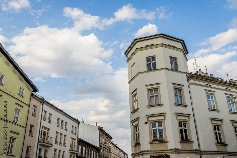 Fototapeta premium Dans le quartier Juif de cracovie