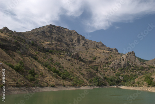 The Crimean steppe (the Surroundings of lake Chokrak)