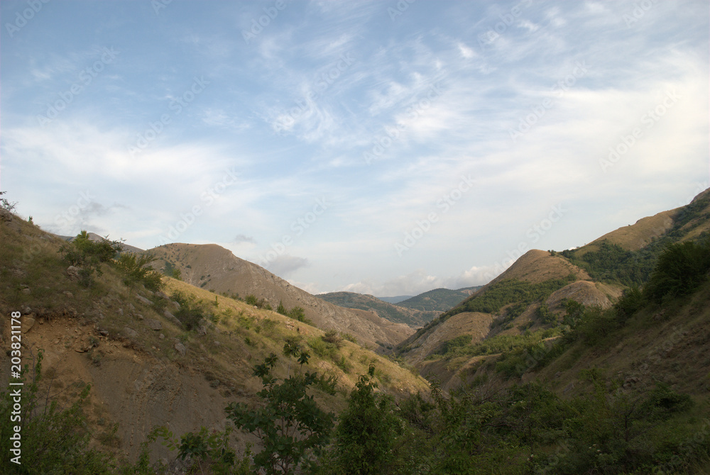 The Crimean steppe (the Surroundings of lake Chokrak) The Crimean steppe (the Surroundings of lake Chokrak)