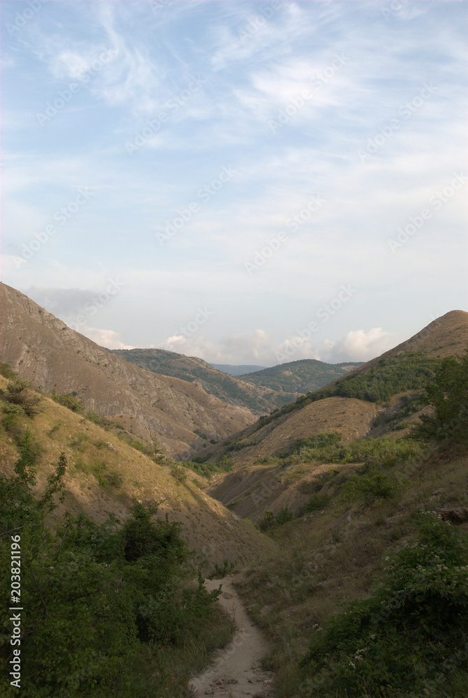 The Crimean steppe (the Surroundings of lake Chokrak) The Crimean steppe (the Surroundings of lake Chokrak)