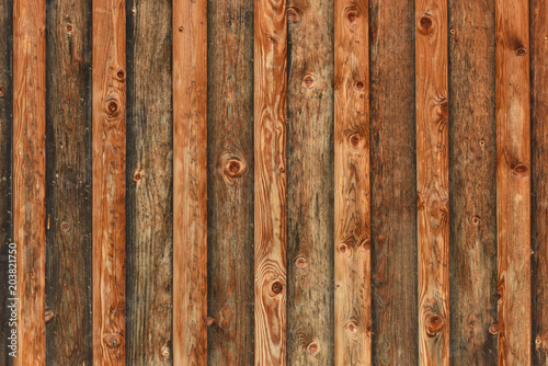 Wooden texture. Background made of wood. Frame for advertising. Wall of the boards. © Alexandr