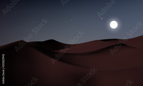 desert midnight