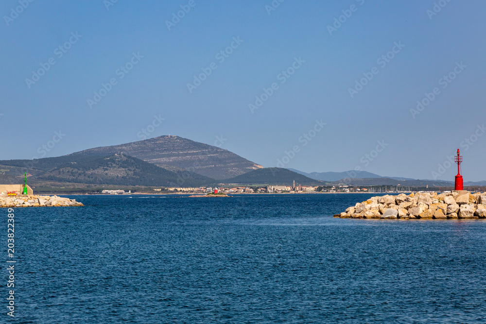 Old town of Alghero, Sardinia