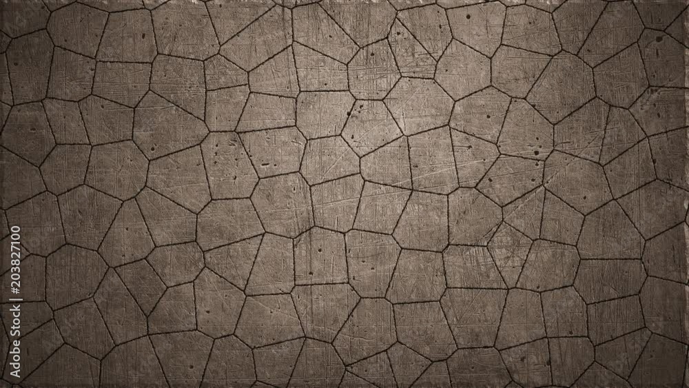 rusting metal, 4k timelapse computer generated grunge animation background 