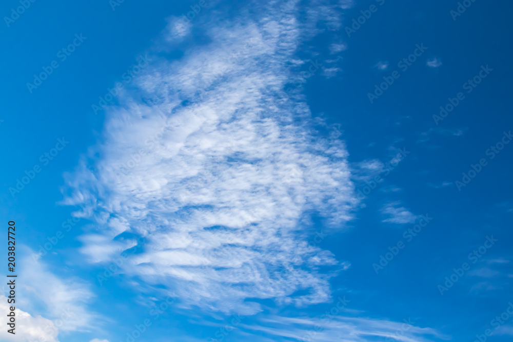 Cloud species - Cirrocumulus floccus Cloud species - Cirrocumulus floccus