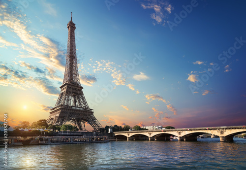 Bridge Iena in Paris © Givaga