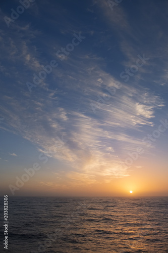 Sunrise, Scotia Sea, Antarctic © Guy Bryant
