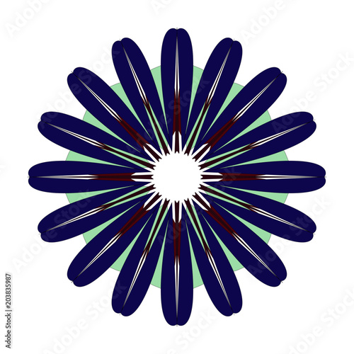 Farbenfrohes Mandala