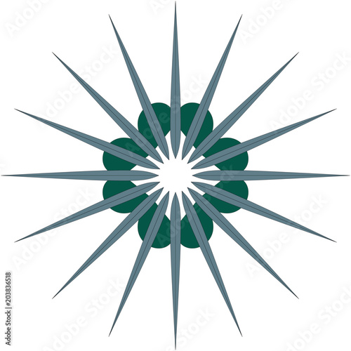 Farbenfrohes Mandala
