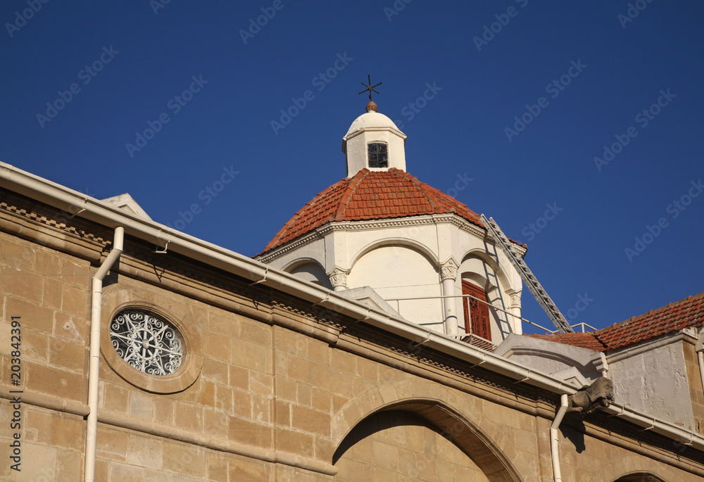 Faneromeni Church on Faneromeni square in Nicosia. Cyprus
