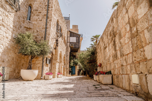 Ancient arabic city street