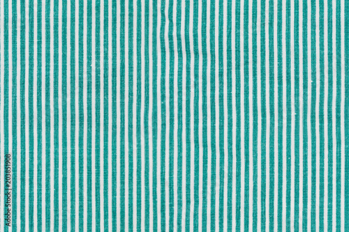 Seamless turquoise and white striped towel cloth texture