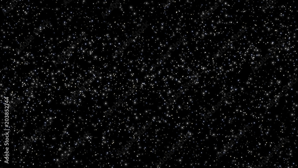 Stars in night sky texture  - obrazy, fototapety, plakaty 