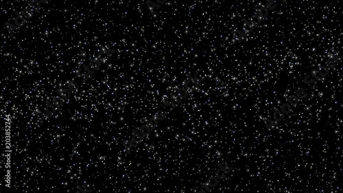 Stars in night sky texture  photo