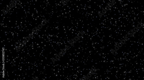 Stars in night sky texture 