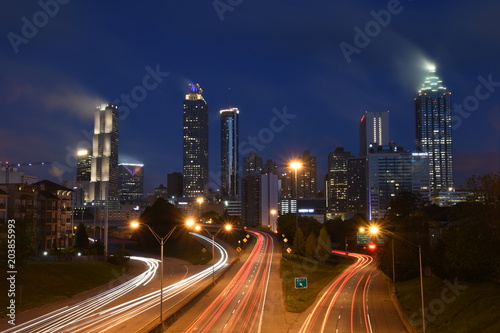 Atlanta from Jackson St Bridge