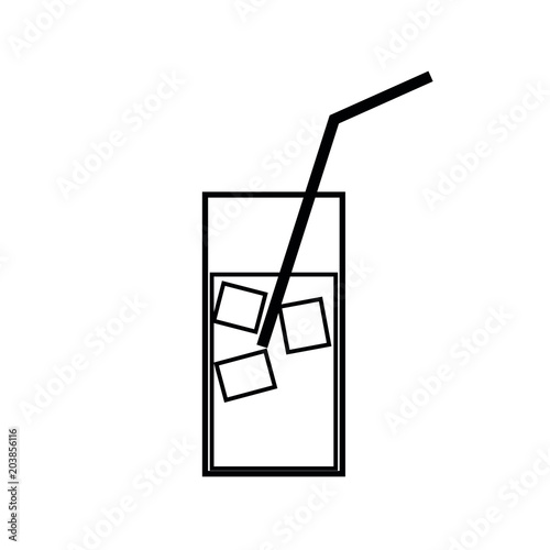Glas Trinken