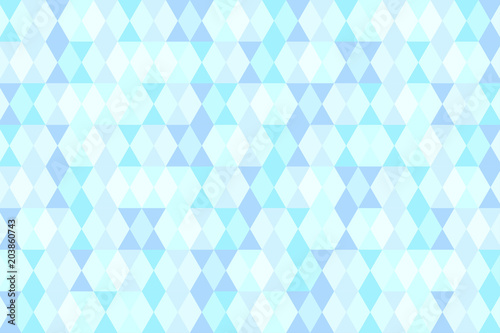 Blue Pastel Geometric Abstract Background