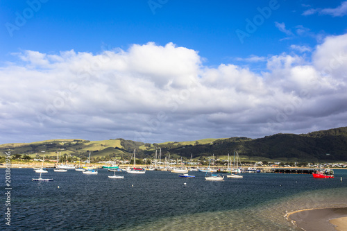 Boats and yatchs at Apollo Bay Coastal Reserve Melbourne Australia Great Ocean Road