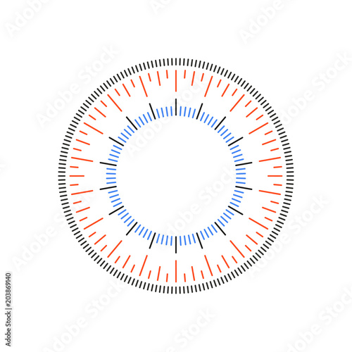 Vector ruler icon