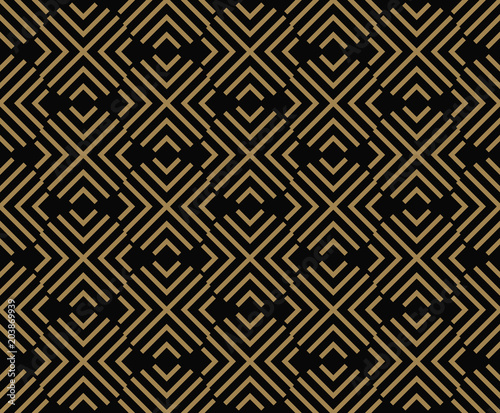 elegant line ornament pattern seamless pattern for background, wallpaper, textile printing, packaging, wrapper, etc.