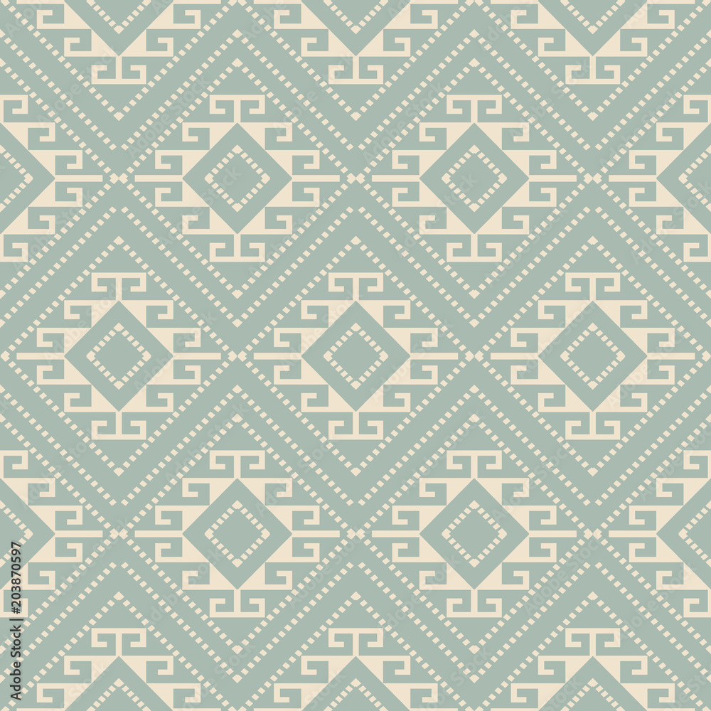 Antique seamless background Check Diamond Spiral Cross Frame Dot Line Antique seamless background Check Diamond Spiral Cross Frame Dot Line