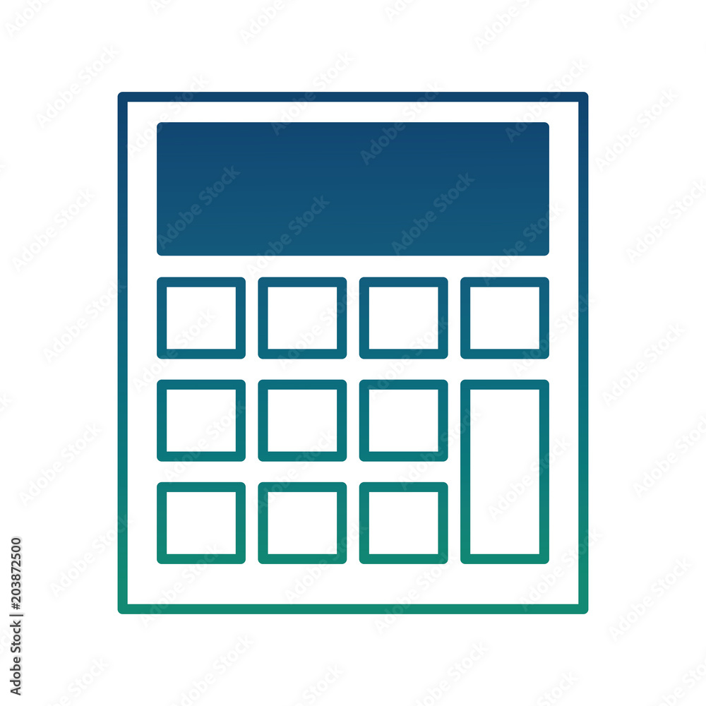 calculator math finance icon vector illustration design calculator math finance icon vector illustration design