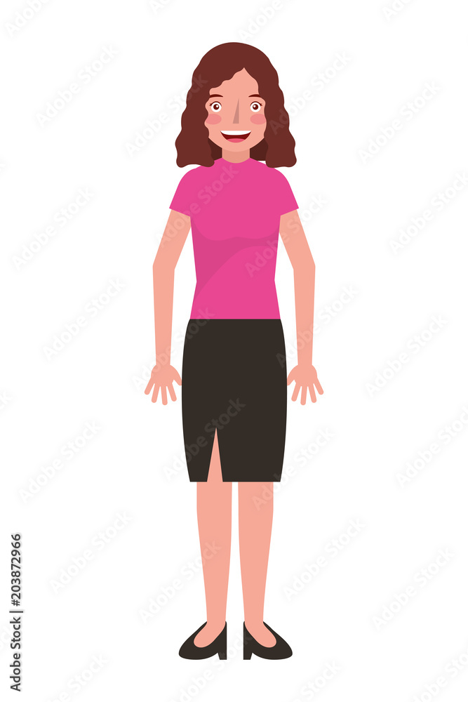 elegant businesswoman avatar character vector illustration design elegant businesswoman avatar character vector illustration design