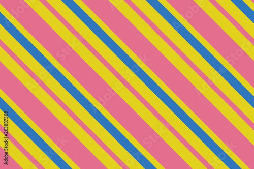 Free Download Seamless pattern. Pink Stripes on yellow background. Striped diagonal pattern For printing on fabric, paper, wrapping - GFXLoad