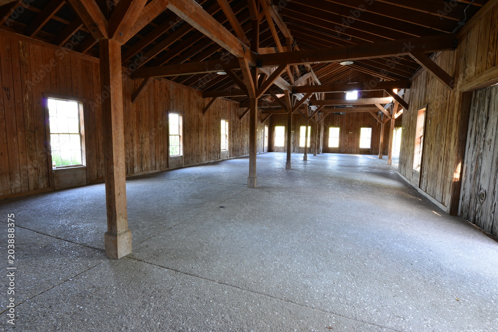 An abandoned cotton warehouse in South Carolina An abandoned cotton warehouse in South Carolina