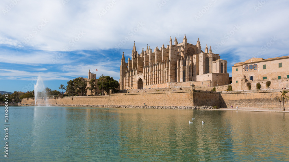 Mallorca - Kathedrale La Seu in Palma