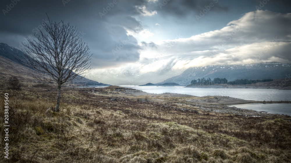 Loch Cluanie, Scottish Hihglands