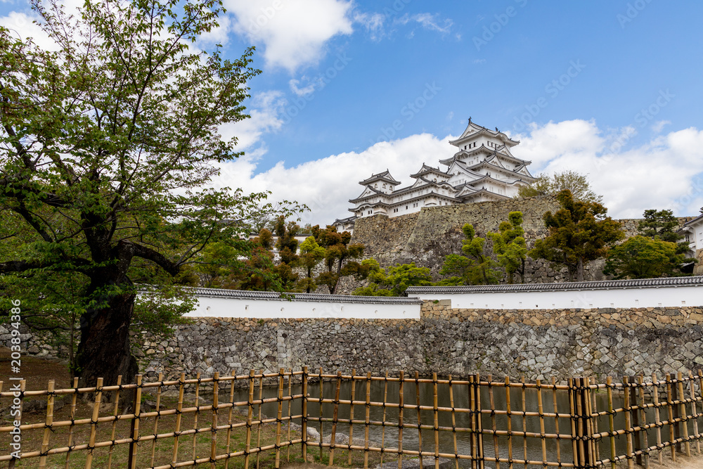 Himeji Castle, a national treasure and a UNESCO world heritage site