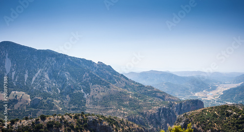 Beautiful greek mountains