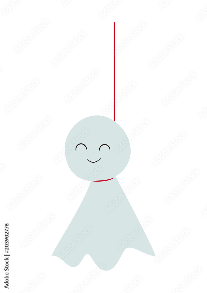 てるてる坊主 イラスト Stock Vector Adobe Stock