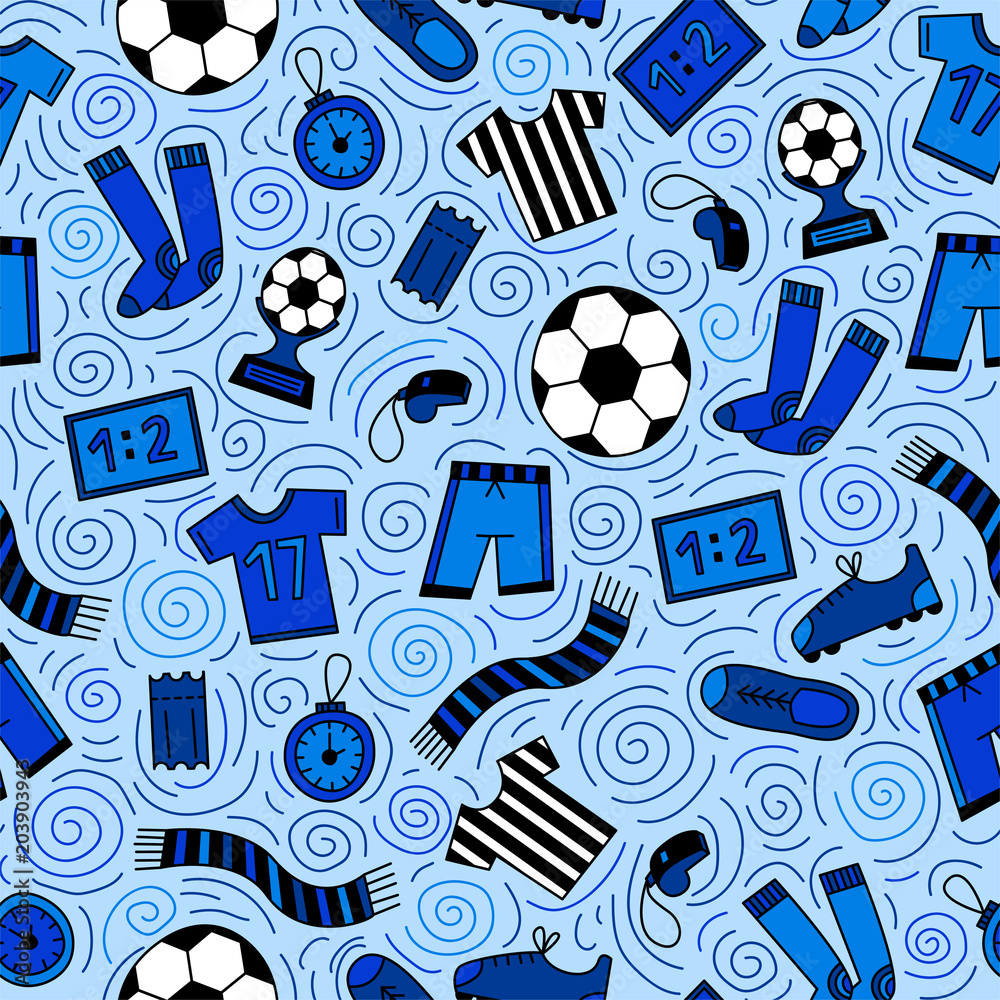 Sports Seamless Pattern Sports Seamless Pattern