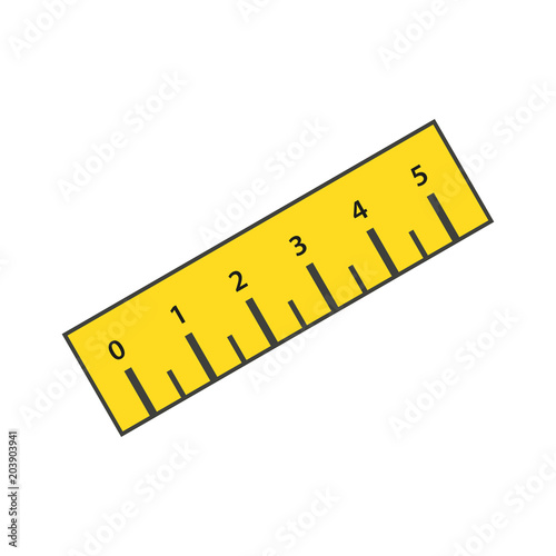 Vector ruler icon