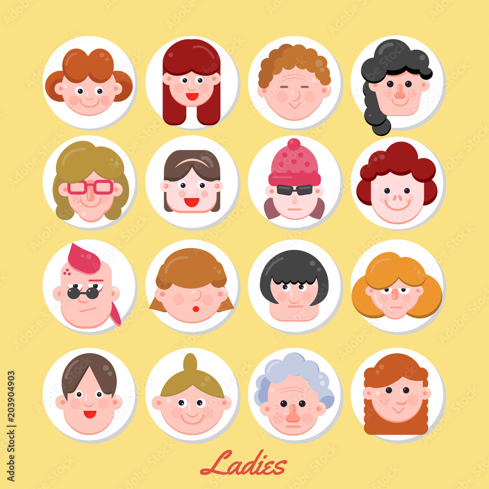 ladies-and-gentlemen-previewPeople Vector Illustration, Vector Flat Character Faces, Cute Avatar Collection, Flat Design, Various Age Group Character Concept, Modern Web Icon Set ladies-and-gentlemen-previewPeople Vector Illustration, Vector Flat Character Faces, Cute Avatar Collection, Flat Design, Various Age Group Character Concept, Modern Web Icon Set