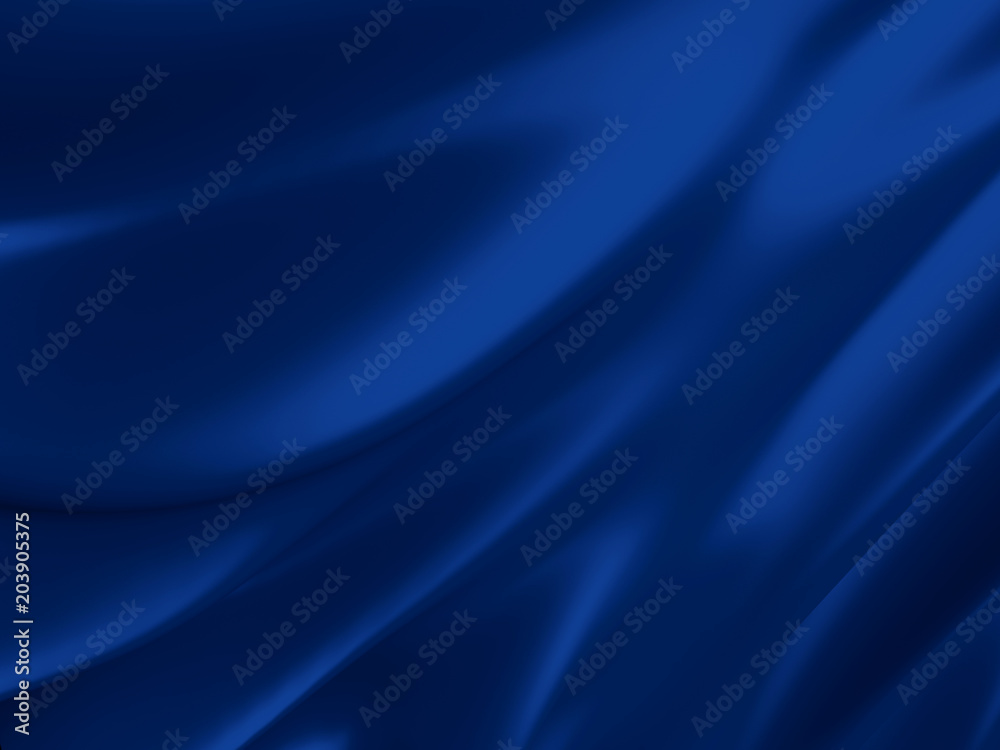 Obraz premium Abstract Texture. Blue Silk