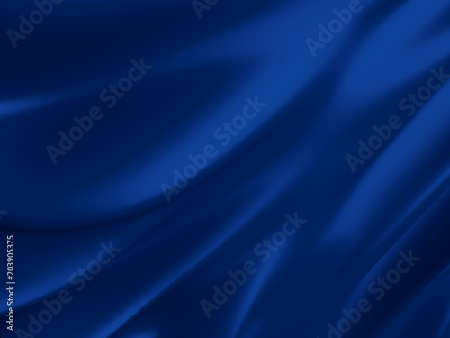 Abstract Texture. Blue Silk