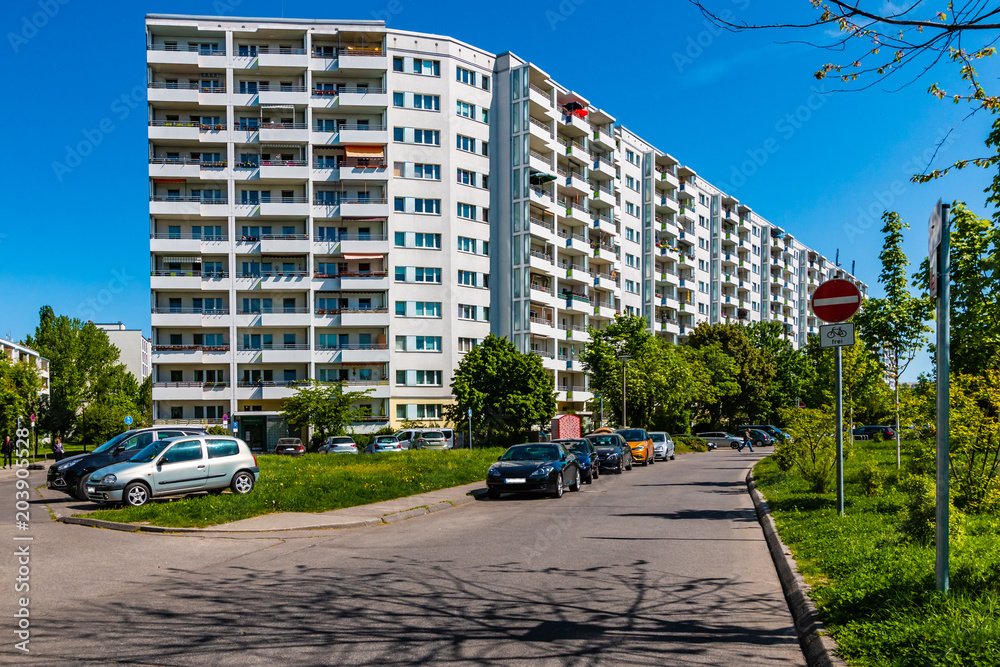 Residential building in Berlin Marzahn, Germany