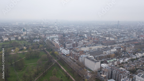 Aerial view of London Hyde Park UK United Kingdom drone top view © Valerijs Novickis