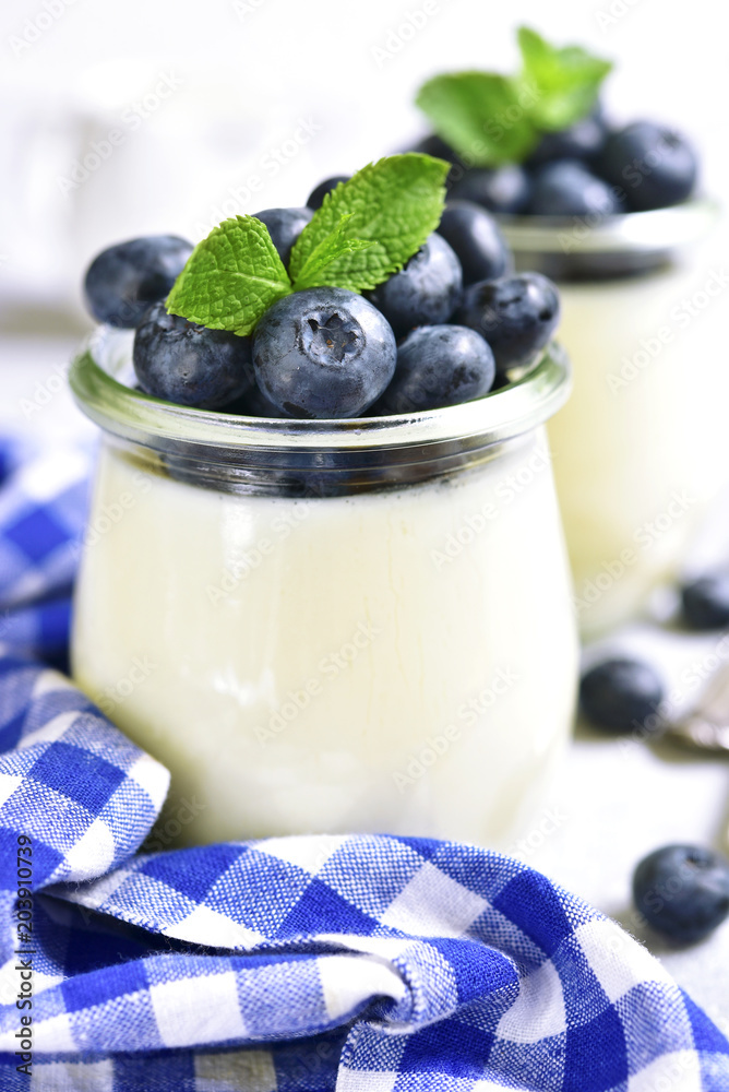 Vanilla panna cotta with frash berries. Vanilla panna cotta with frash berries.