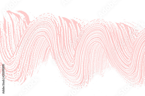 Natural soap texture. Alluring millenial pink foam trace background. Artistic fresh soap suds. Cleanliness, cleanness, purity concept. Vector illustration.