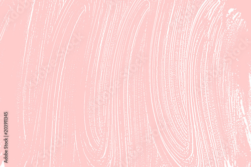 Natural soap texture. Adorable millenial pink foam trace background. Artistic indelible soap suds. Cleanliness, cleanness, purity concept. Vector illustration.