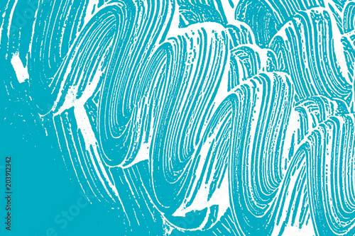 Natural soap texture. Admirable green blue foam trace background. Artistic attractive soap suds. Cleanliness, cleanness, purity concept. Vector illustration.