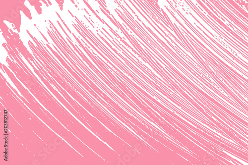 Natural soap texture. Adorable bright pink foam trace background. Artistic interesting soap suds. Cleanliness, cleanness, purity concept. Vector illustration.